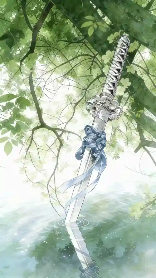 4k佩剑壁纸 - 古风 - 国风 - 插画「哲风壁纸」