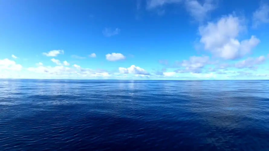 4k大海壁纸-晴空 - 海景-海洋「哲风壁纸」