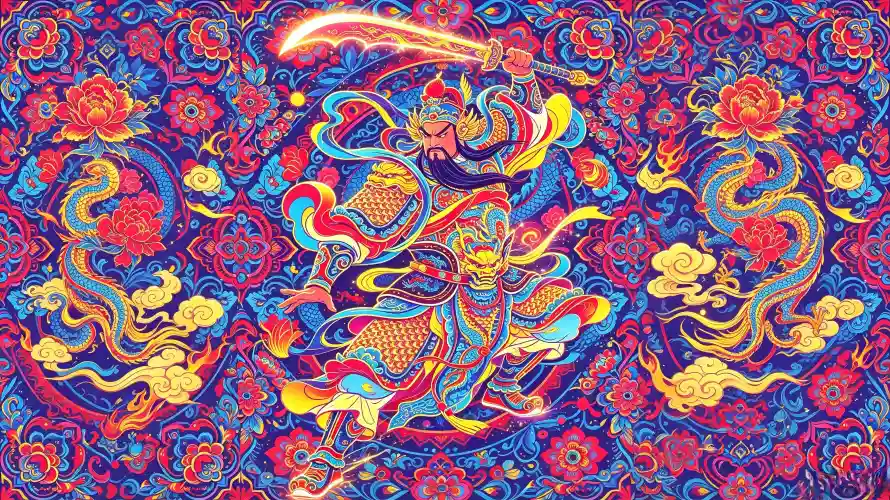 3k喜庆壁纸-国潮 - 好看-年画「哲风壁纸」