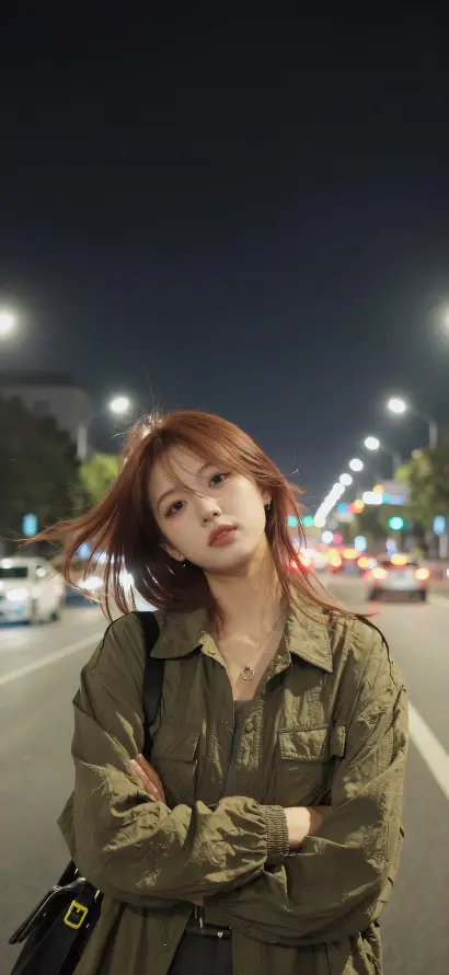 4k夜晚壁纸 - 好看 - 街拍 - 街道「哲风壁纸」