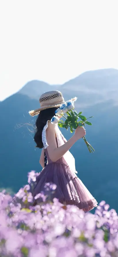 4k好看壁纸 - 山海 - 户外 - 捧花「哲风壁纸」