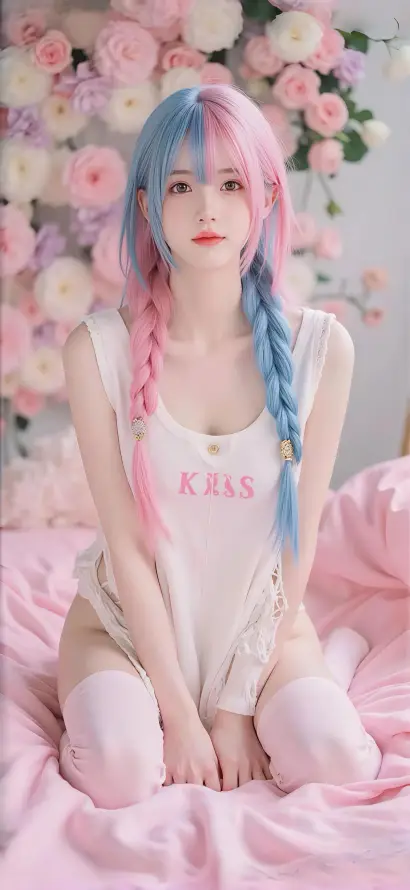 4k好看壁纸 - 少女 - 甜系 - 纯欲「哲风壁纸」