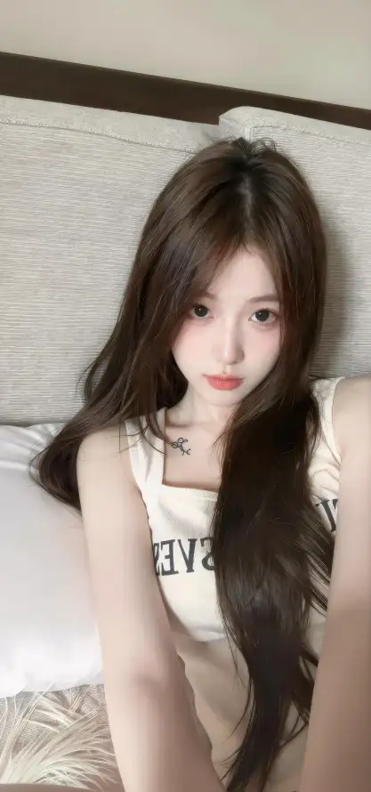4k卧室壁纸 - 吊带 - 好看 - 少女「哲风壁纸」