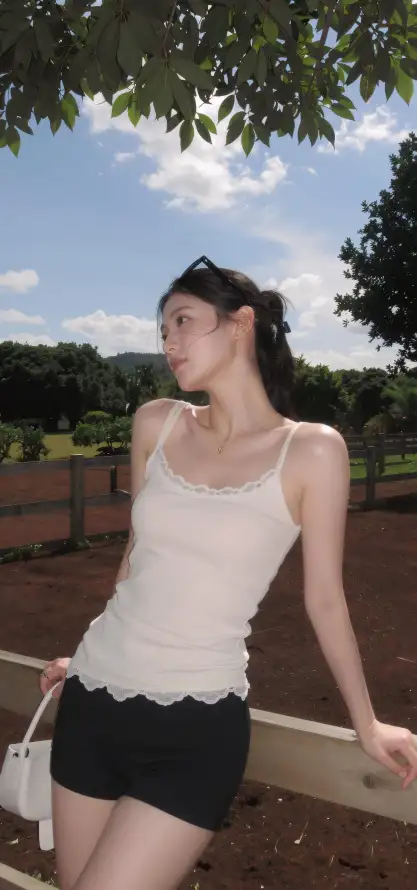 4k侧颜壁纸 - 墨镜 - 夏日 - 女生「哲风壁纸」