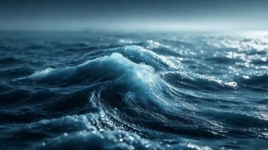 3k大海壁纸-好看 - 波光-浪花「哲风壁纸」