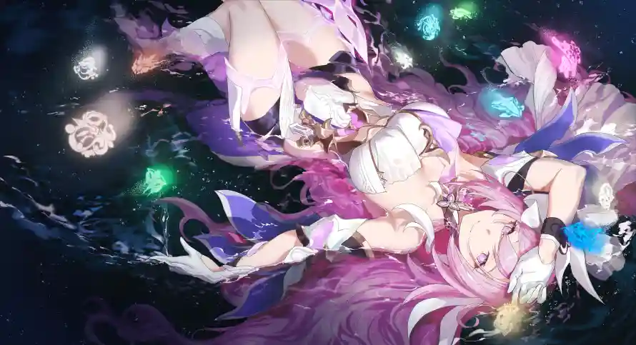 4k动漫壁纸 - 双人 - 少女 - 崩坏「哲风壁纸」