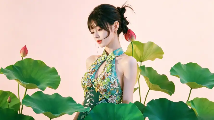 3k好看壁纸-花苞 - 荷叶-荷花「哲风壁纸」