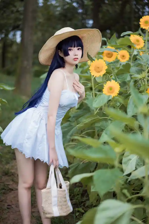 4k夏日壁纸 - 室外 - 树林 - 花田「哲风壁纸」