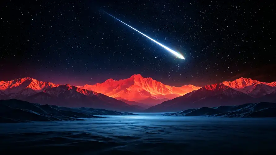 3k倒影壁纸-夜景 - 夜空-好看「哲风壁纸」