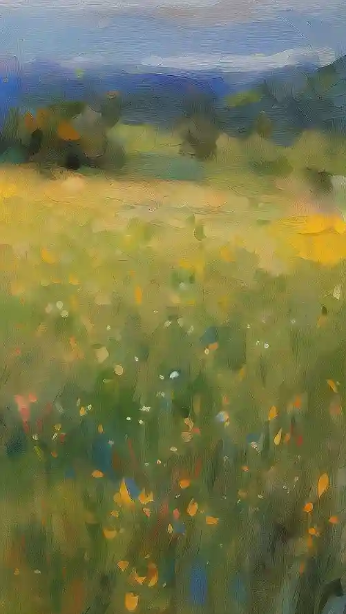 4k原野壁纸 - 旷野 - 植被 - 油画「哲风壁纸」