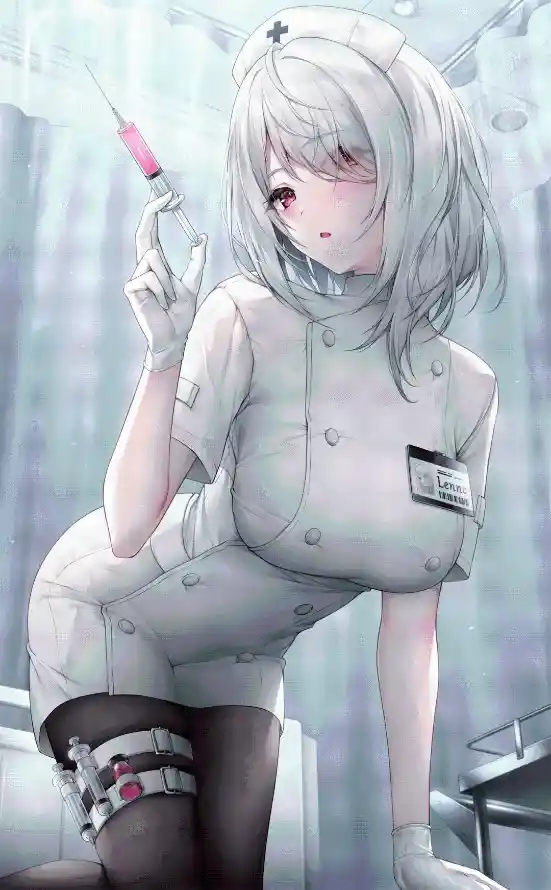 4k护士壁纸 - 漫画 - 病房 - 白发「哲风壁纸」