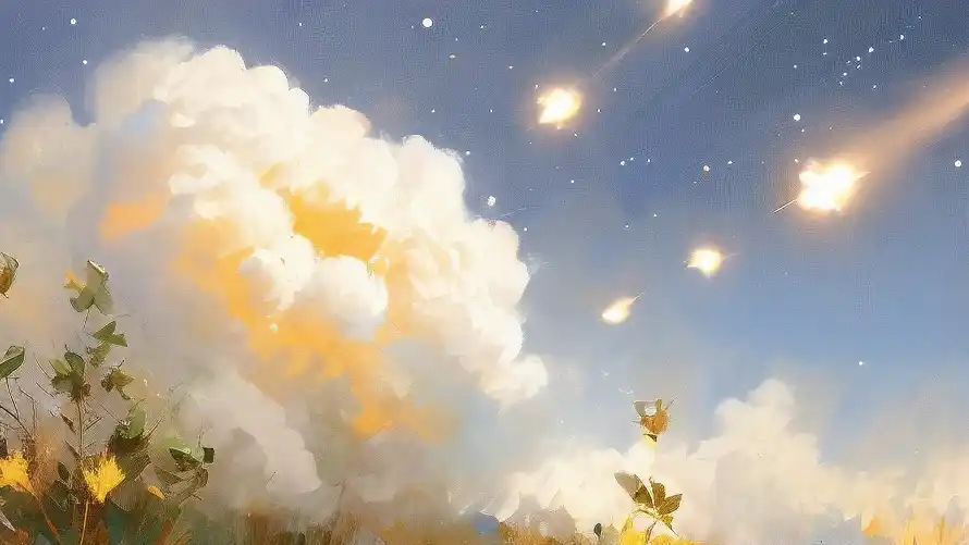 3k个性壁纸-手绘 - 插画-暖光「哲风壁纸」