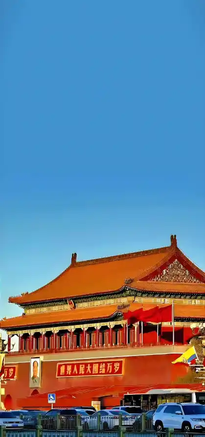 4k城楼壁纸 - 红墙 - 古建筑 - 天安门「哲风壁纸」