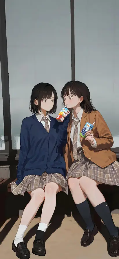 4kjk壁纸 - 校园 - 百合 - 窗边「哲风壁纸」