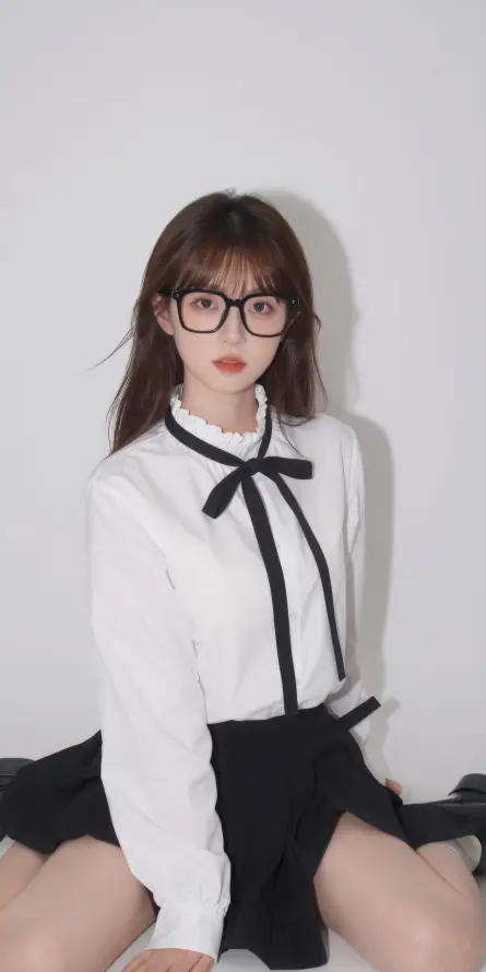 4k人像壁纸 - 坐姿 - 好看 - 少女「哲风壁纸」