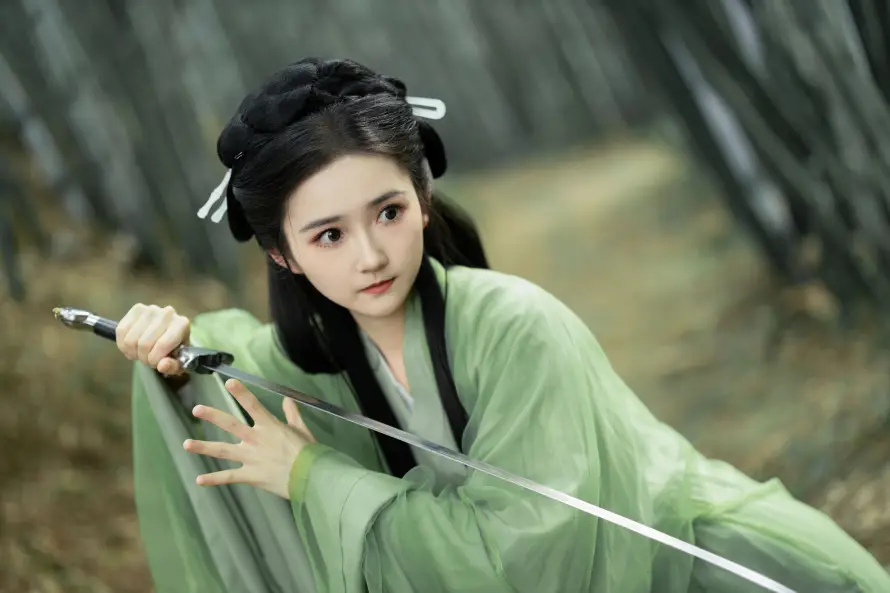 4k侠女壁纸-写真 - 古装-古风「哲风壁纸」