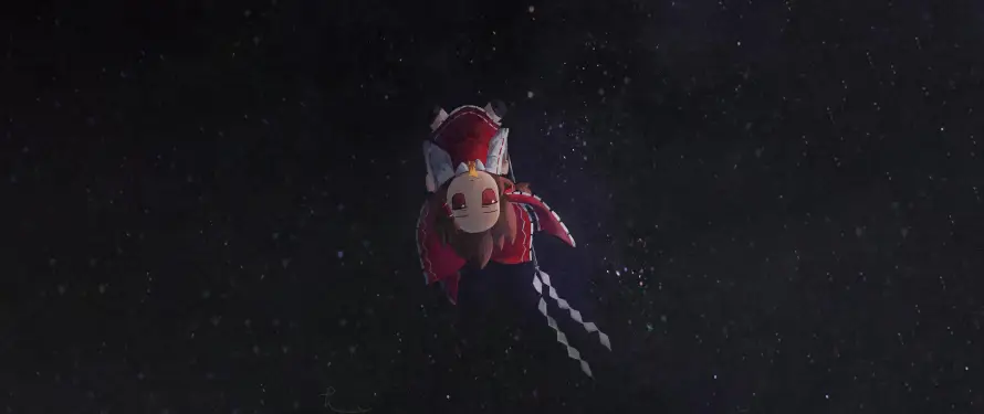 6k周边壁纸-巫女 - 玩偶-fumo「哲风壁纸」