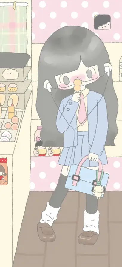 4k卡通壁纸 - 可爱 - 少女 - 插画「哲风壁纸」