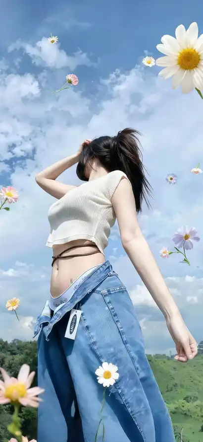 4k夏日壁纸 - 好看 - 清新 - 穿搭「哲风壁纸」