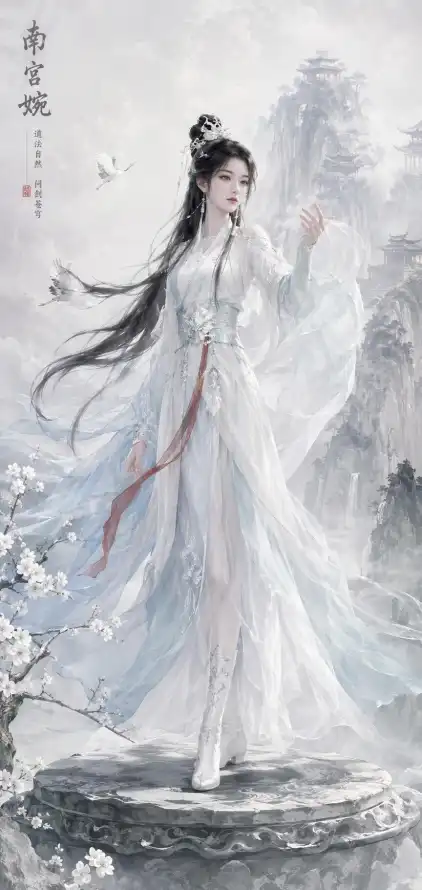 4k仙侠壁纸 - 仙女 - 仙雾 - 古风「哲风壁纸」