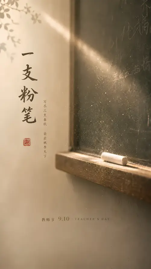 4k书法壁纸 - 光影 - 师恩 - 感恩「哲风壁纸」