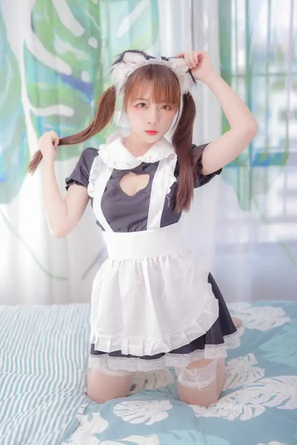 4k写真壁纸 - 女仆 - 室内 - 猫娘「哲风壁纸」