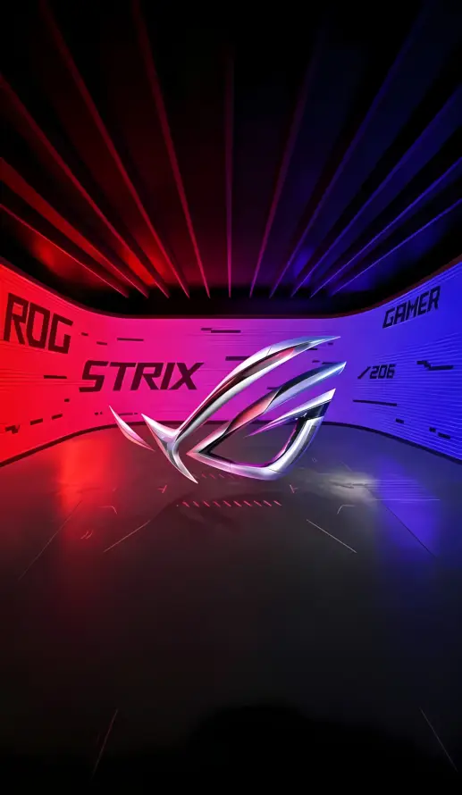 4k猛禽壁纸 - ROG - 科技感 - 品牌标识「哲风壁纸」