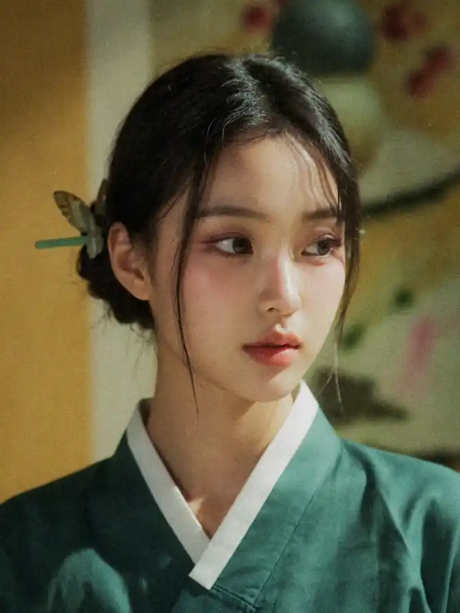 4k国风壁纸 - 汉服 - 淡妆 - 温婉「哲风壁纸」