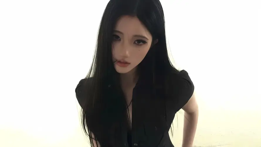 4k人像壁纸-冷御 - 美女-酷飒「哲风壁纸」