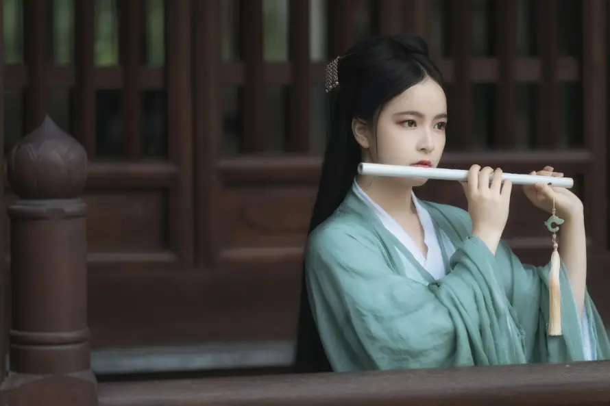 4k发髻壁纸 - 古装 - 古风 - 吹笛「哲风壁纸」 4k发髻壁纸 - 古装 - 古风 - 吹笛「哲风壁纸」