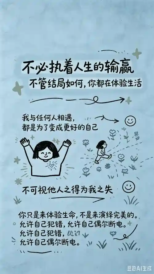 4k励志壁纸 - 插画 - 正能量 - 治愈系「哲风壁纸」