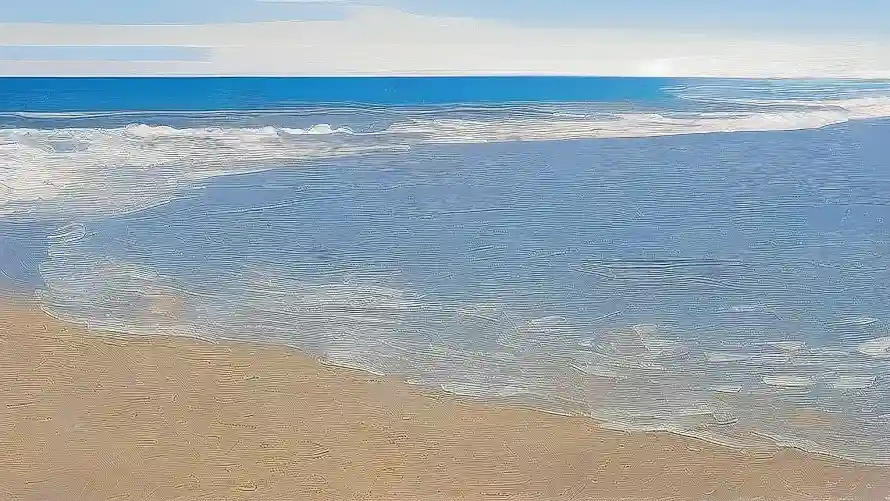 3k夏日壁纸-大海 - 晴天-沙滩「哲风壁纸」