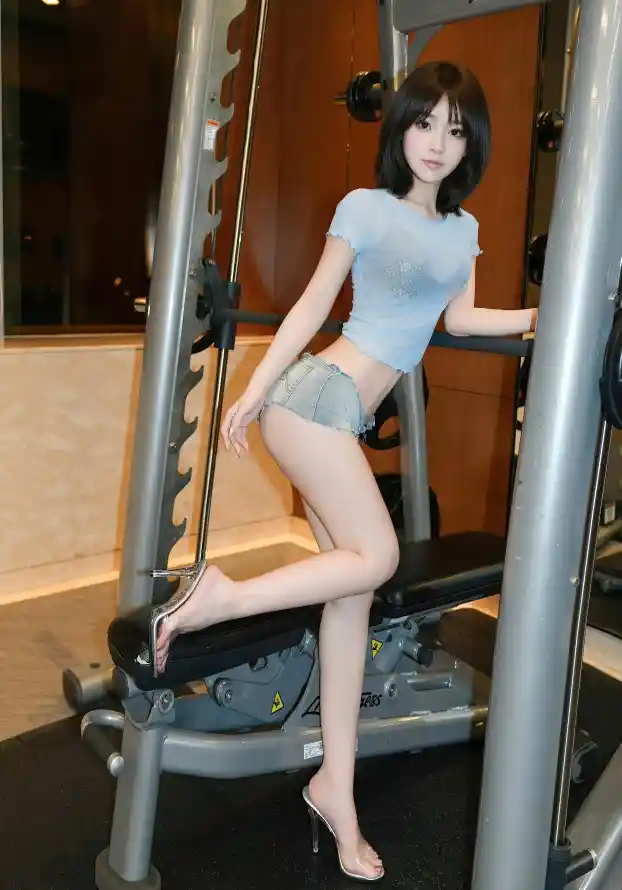 4k写真壁纸 - 室内 - 性感 - 健身房「哲风壁纸」