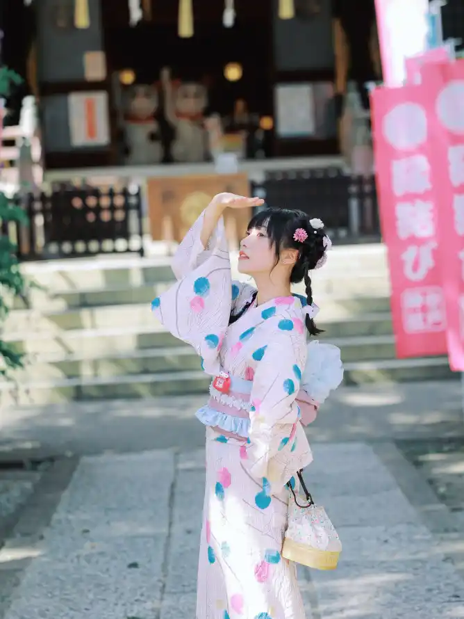 4k人像壁纸 - 发饰 - 和服 - 和风「哲风壁纸」