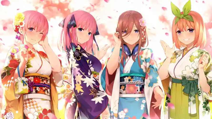 4k花瓣壁纸 - 和服 - 浴衣 - 樱花「哲风壁纸」