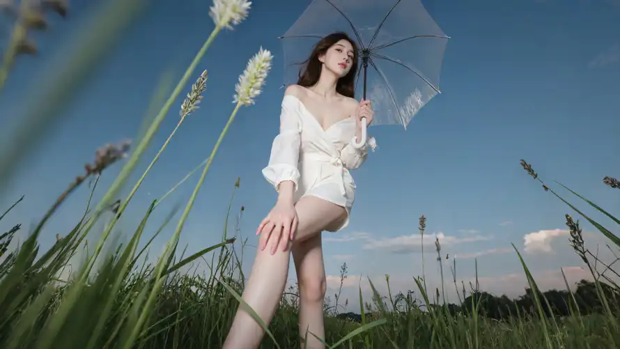 4k写真壁纸-夏日 - 少女-御姐「哲风壁纸」