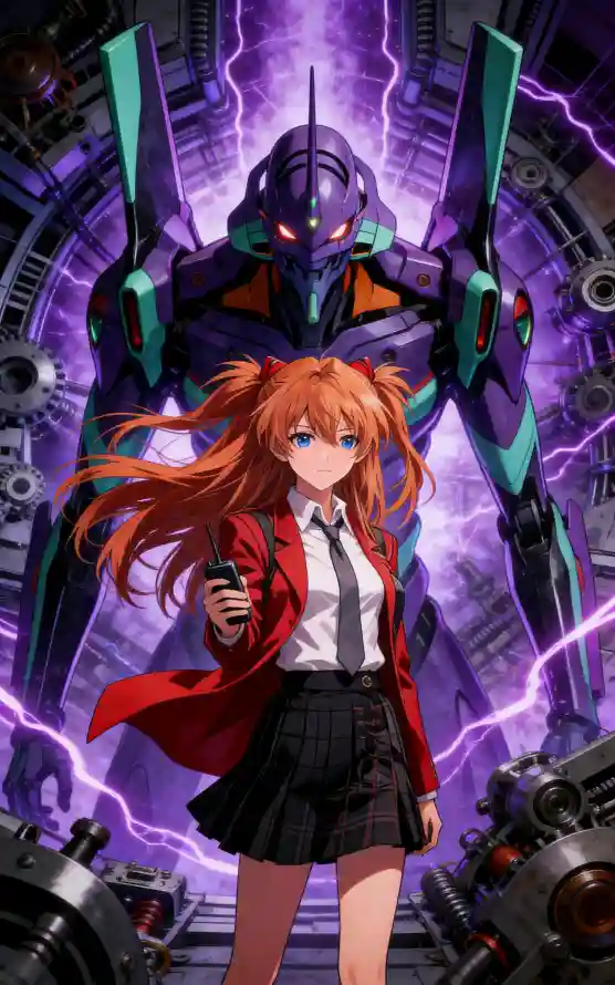 4k机甲壁纸 - 科幻 - 领带 - eva「哲风壁纸」