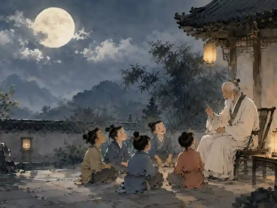 4k传承壁纸 - 国风 - 孩童 - 庭院「哲风壁纸」 4k传承壁纸 - 国风 - 孩童 - 庭院「哲风壁纸」