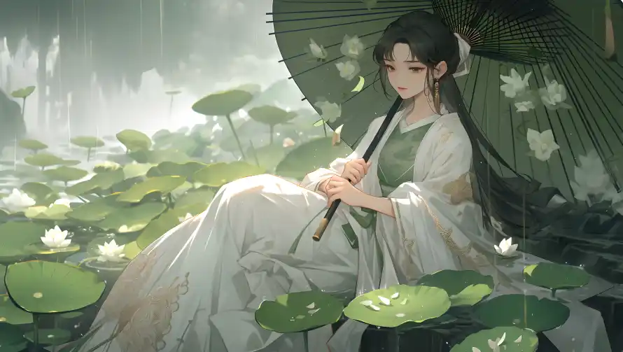 4k国风壁纸 - 插画 - 汉服 - 江南「哲风壁纸」 4k国风壁纸 - 插画 - 汉服 - 江南「哲风壁纸」