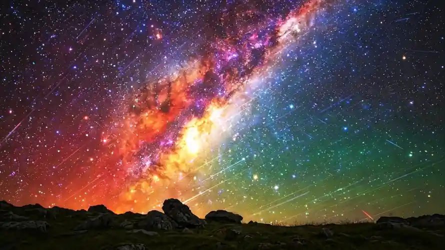 3k夜景壁纸-夜空 - 宇宙-山野「哲风壁纸」