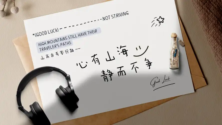 6k书桌壁纸-桌面 - 简约-耳机「哲风壁纸」