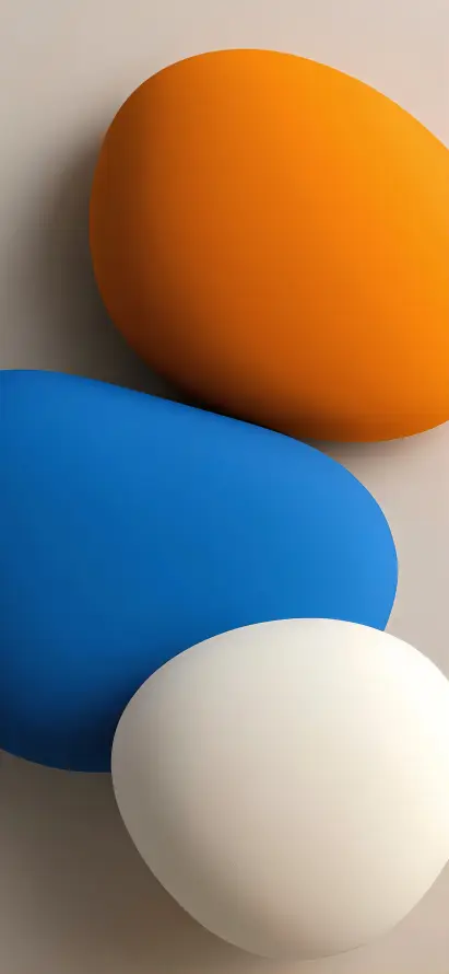 4k3D壁纸 - 抽象 - 撞色 - 极简「哲风壁纸」