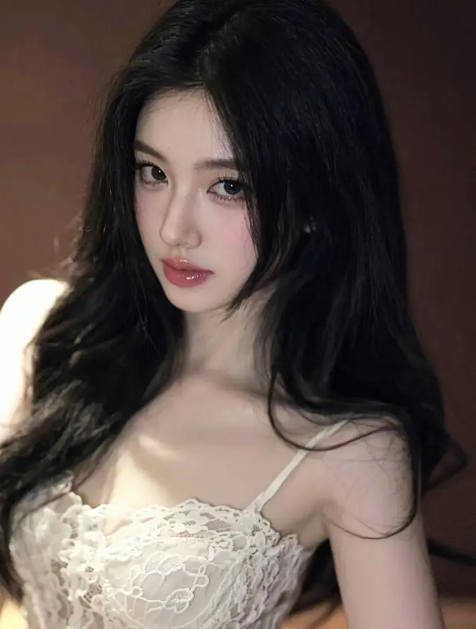 4k少女壁纸 - 温柔 - 红唇 - 美女「哲风壁纸」