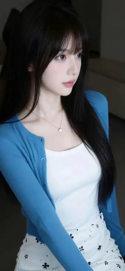 4k侧颜壁纸 - 清纯 - 穿搭 - 美女「哲风壁纸」