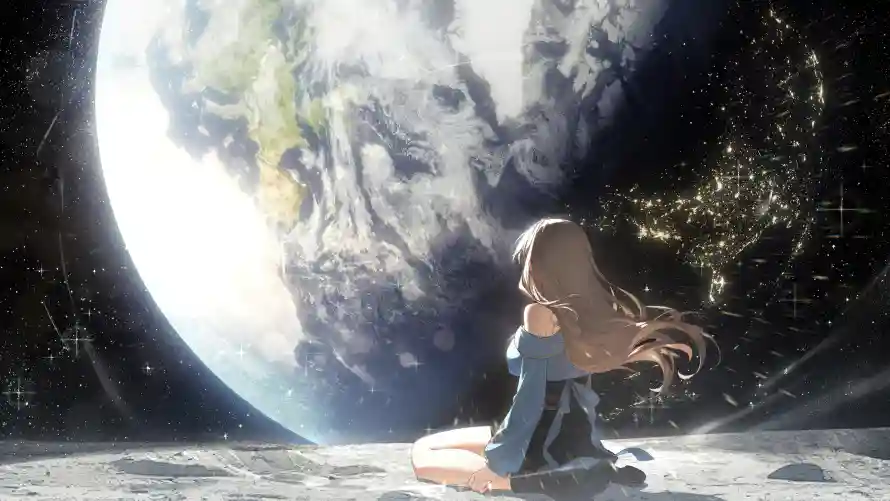 7k地球壁纸-孤寂 - 宇宙-星球「哲风壁纸」