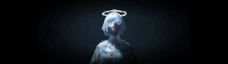 5k人像壁纸-光环 - 短发-神秘「哲风壁纸」