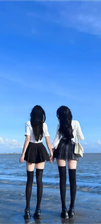4kjk壁纸 - 丝袜 - 制服 - 双人「哲风壁纸」