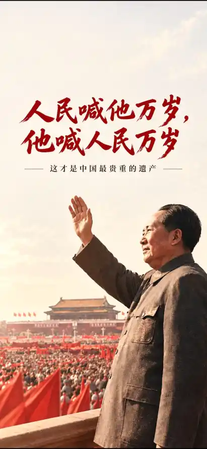 4k挥手壁纸 - 红旗 - 群众 - 天安门「哲风壁纸」
