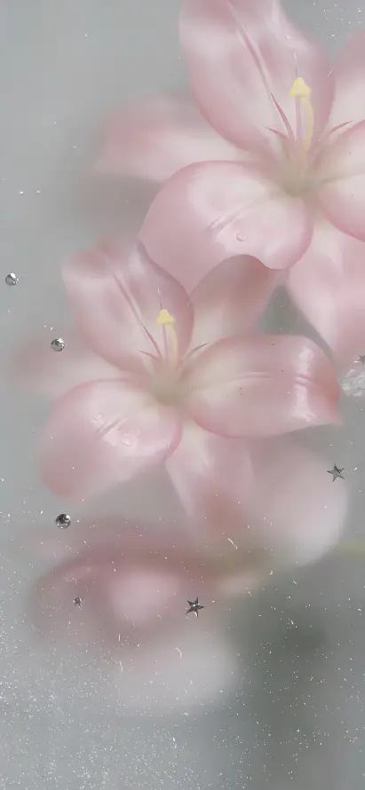 4k朦胧壁纸 - 柔光 - 植物 - 淡粉「哲风壁纸」