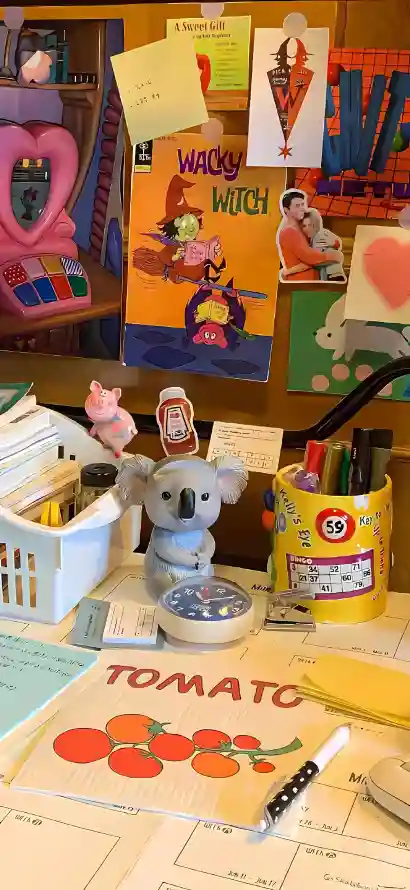 4k书桌壁纸 - 便签 - 手账 - 文具「哲风壁纸」